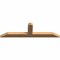 Ekena Millwork Portland Smooth Timber Gable Bracket, Western Red Cedar, 72"W x 21"H x 3 1/2"D x 5 1/2"F, 7/12 Pitch GBW072X21X0406POR00SWR - alternate 3